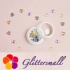 GlittersMall Heart Slime Charms Cabochons Jewelry Resin Ornament Accessories