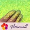 1__1_48e114bf-47ad-492e-9ee9-23fa7dc9fcc4.webp Fluorescent Green High Brightness Iridescent Cellophane Glitter Shards (Flakes) FC333A 2x2