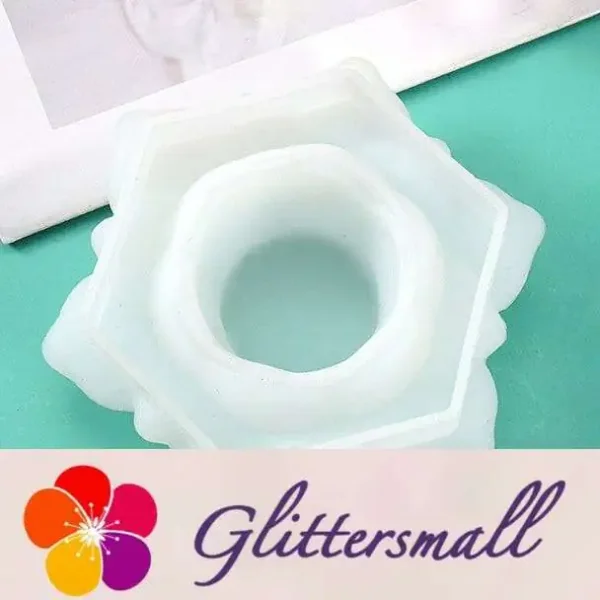 12 Petal Lotus Jewelry Box Silicone Mold For Epoxy Resin M-LYY-PLB001
