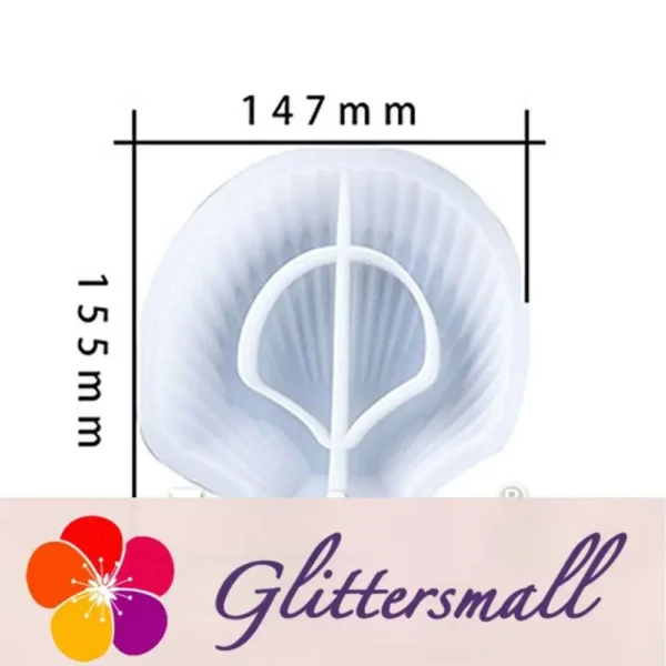 Scallop (Shell) Plate Silicone Molds For DIY Epoxy Resin M-SHP001