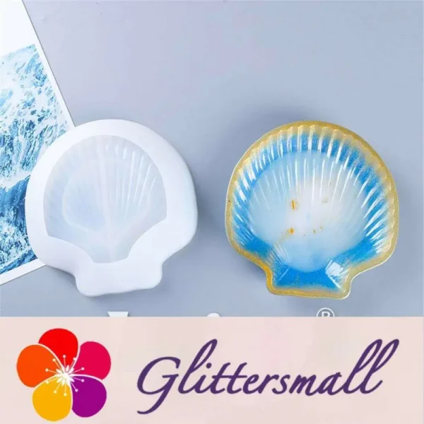 Scallop (Shell) Plate Silicone Molds For DIY Epoxy Resin M-SHP001