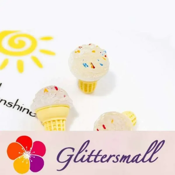 Ice Cream Playfood Resin Slime Charms Cabochons Ornament DIY Crafts 06