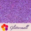 High Brightness Purple Iridescent Cellophane Glitter Shards (Flakes) FC346 2x2