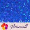 6mm Holographic Sea Blue Hollow Out Star Shaped Glitter LB0705