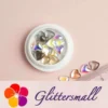 GlittersMall Heart Slime Charms Cabochons Jewelry Resin Ornament Accessories
