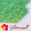 High Brightness Green Iridescent Cellophane Glitter Shards (Flakes) FC333 2x2