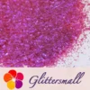 High Brightness Deep Mauve Iridescent Cellophane Glitter Shards (Flakes) FC348 2x2