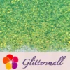 High Brightness Green Iridescent Cellophane Glitter Shards (Flakes) FC333 2x2
