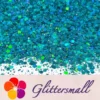 General Mixed Holographic Lake Blue Glitter Hexagon Shaped LB0701