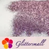 0.2mm Holographic Pigment Light Pink Glitter Cosmetic Grade SLG005