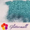 0.2mm Holographic Pigment Sky Blue Glitter Cosmetic Grade SLG009