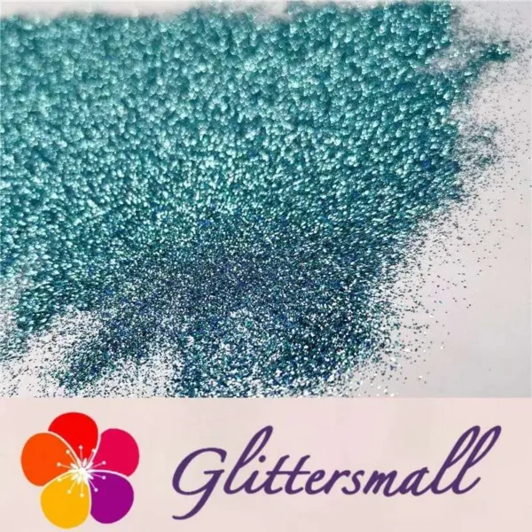 0.2mm Holographic Pigment Sky Blue Glitter Cosmetic Grade SLG009