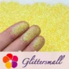 0.2mm Professional Cosmetic Glitter For Lip Gloss, Lipstick Iridescent Yellow FCH12A