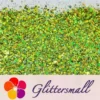 General Mixed Holographic Grass Green Glitter Hexagon Shaped LB0601