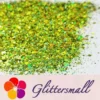 General Mixed Holographic Grass Green Glitter Hexagon Shaped LB0601