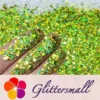 General Mixed Holographic Grass Green Glitter Hexagon Shaped LB0601