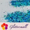 IMG_20200507_202845.webp General Mixed Holographic Sky Blue Glitter Hexagon Shaped LB0700