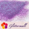 0.2mm Iridescent Translucent Light Purple Glitter C006