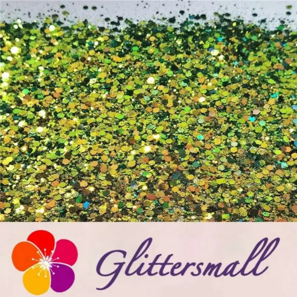 General Mixed Iridescent Phantom Olive Green Glitter C-BSL004