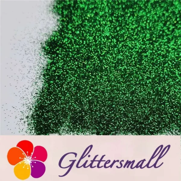 0.3mm Light Green Fine Glitter Pure Color B0609