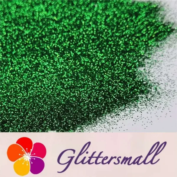 0.3mm Light Green Fine Glitter Pure Color B0609
