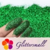 0.3mm Light Green Fine Glitter Pure Color B0609