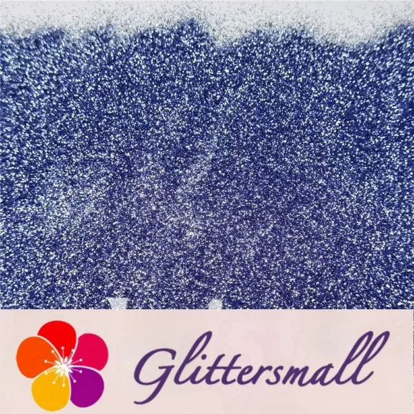 0.3mm Berlin Blue Fine Glitter Pure Color B0712