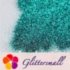0.3mm Teal Green Fine Glitter Pure Color B0702
