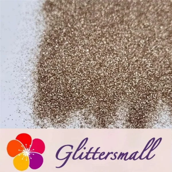 0.2mm Champagne Gold Professional Cosmetic Glitter For Lip Gloss, Lipstick FCH212