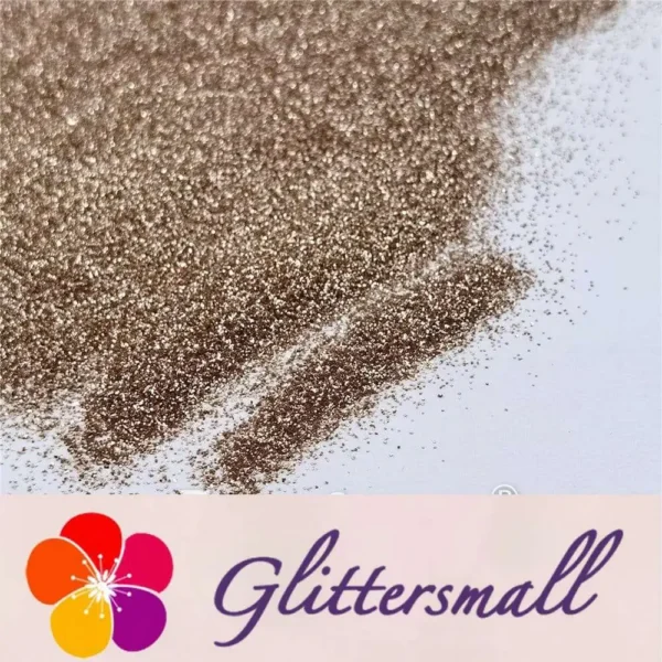 0.2mm Champagne Gold Professional Cosmetic Glitter For Lip Gloss, Lipstick FCH212