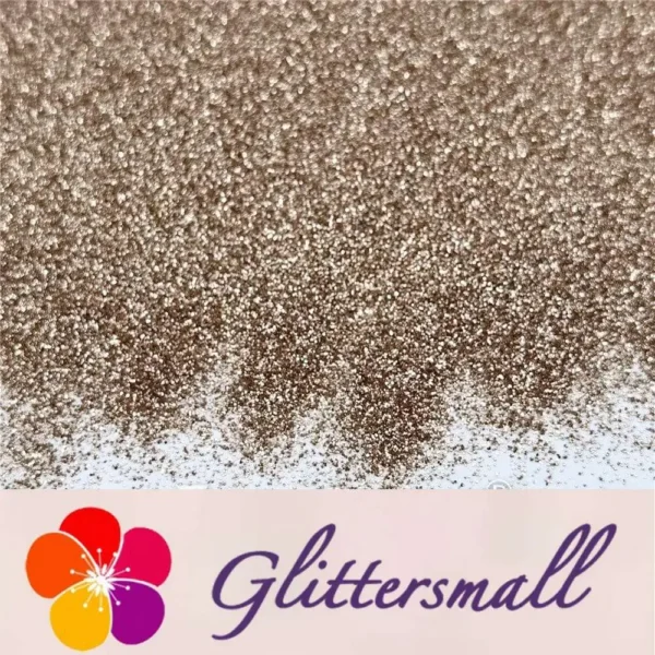 0.2mm Champagne Gold Professional Cosmetic Glitter For Lip Gloss, Lipstick FCH212