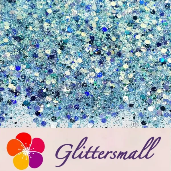 (By Elizamelio Creations) Ocean's Reflection Custom Mixed Glitter WAL341