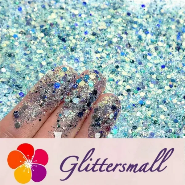 (By Elizamelio Creations) Ocean's Reflection Custom Mixed Glitter WAL341