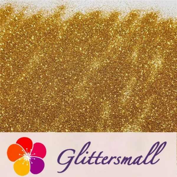 0.3mm Lemon Gold Glitter Pure Color B0221