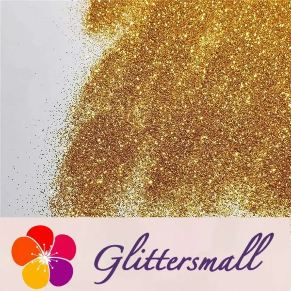 0.3mm Lemon Gold Glitter Pure Color B0221