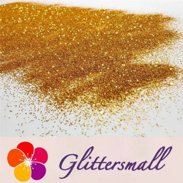 0.3mm Lemon Gold Glitter Pure Color B0221