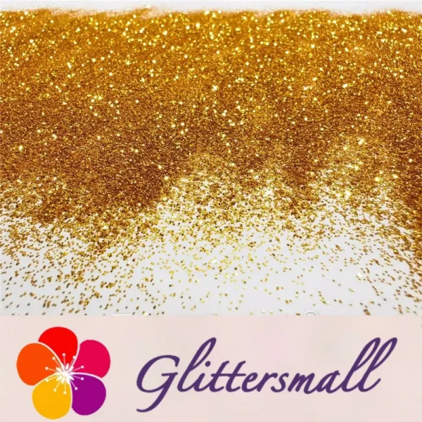 0.3mm Lemon Gold Glitter Pure Color B0221