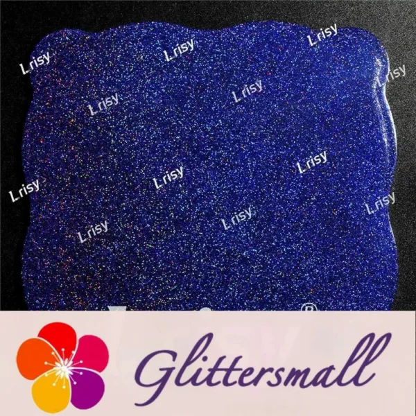 LB0705.webp 0.2mm Holographic Deep Blue Extra Fine Glitter (Ultra-thin) LB0705