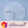 Tarot Cards Coaster Serving Tray Silicone Resin Mold M-YMR-TLD002