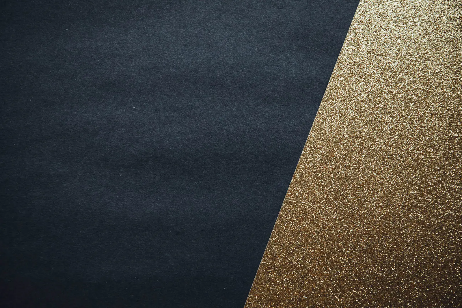 Black Glitter