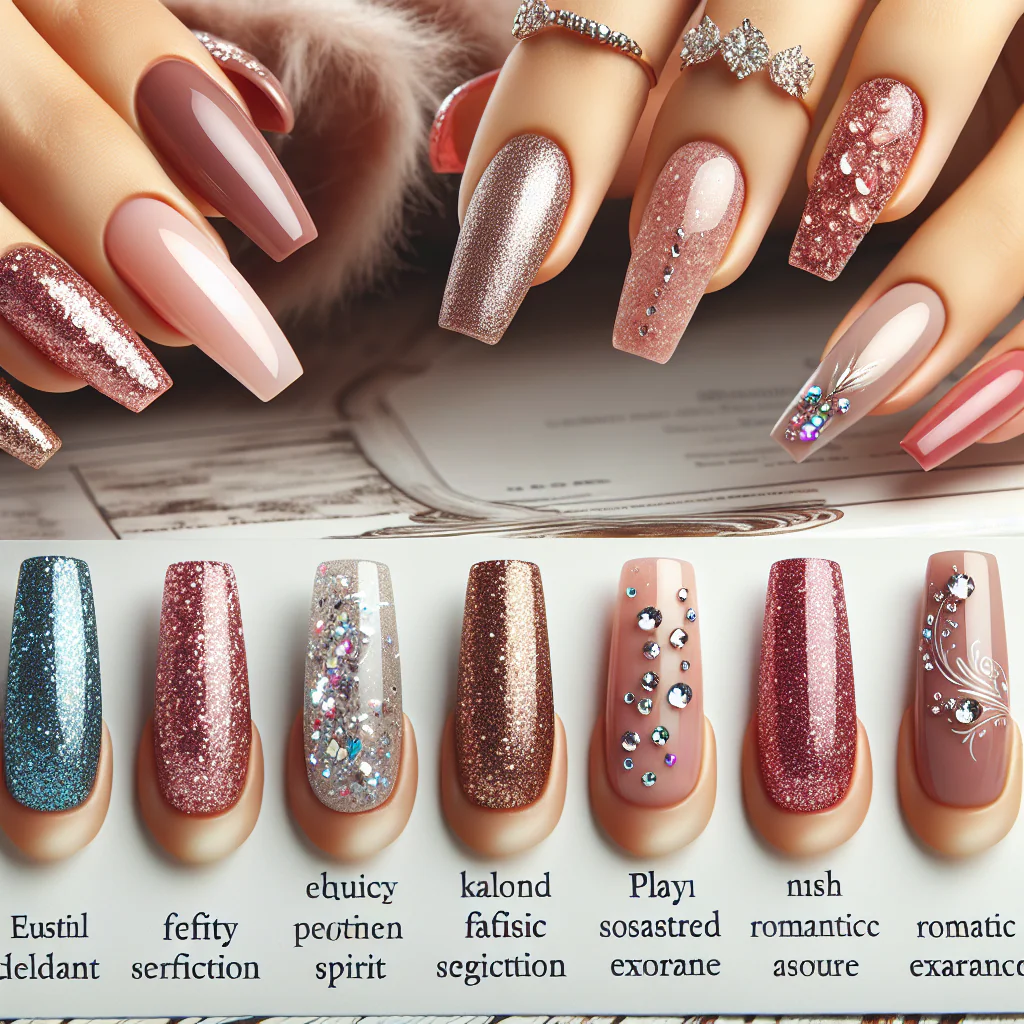 5 Easy Nail Art Designs Using Cosmetic Grade Glitter