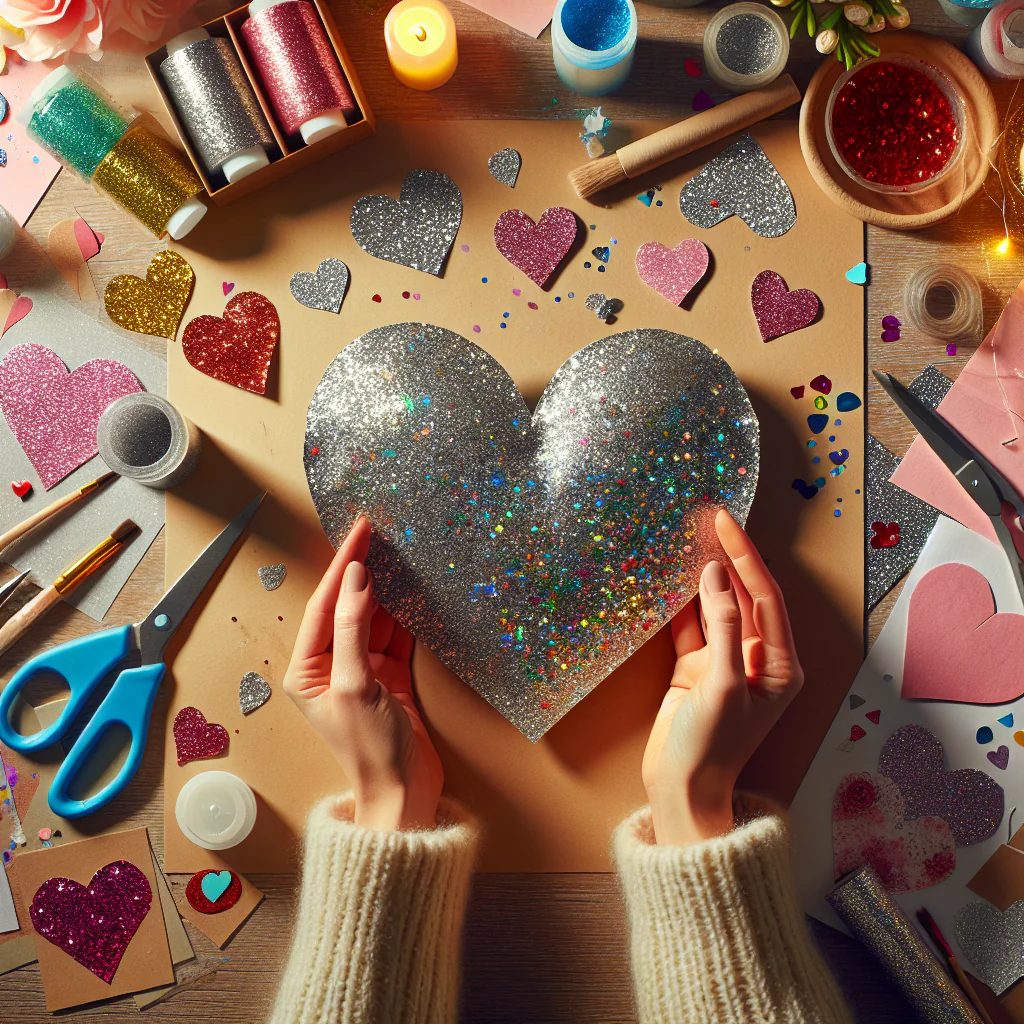 Create Lasting Love: Heart Glitter Crafts for an Unforgettable Valentine’s Day
