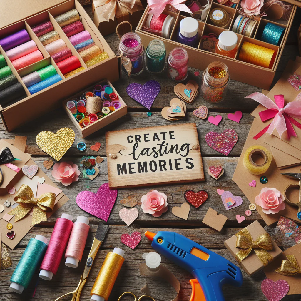Create Lasting Memories: DIY Wedding Favors with Heart Glitter