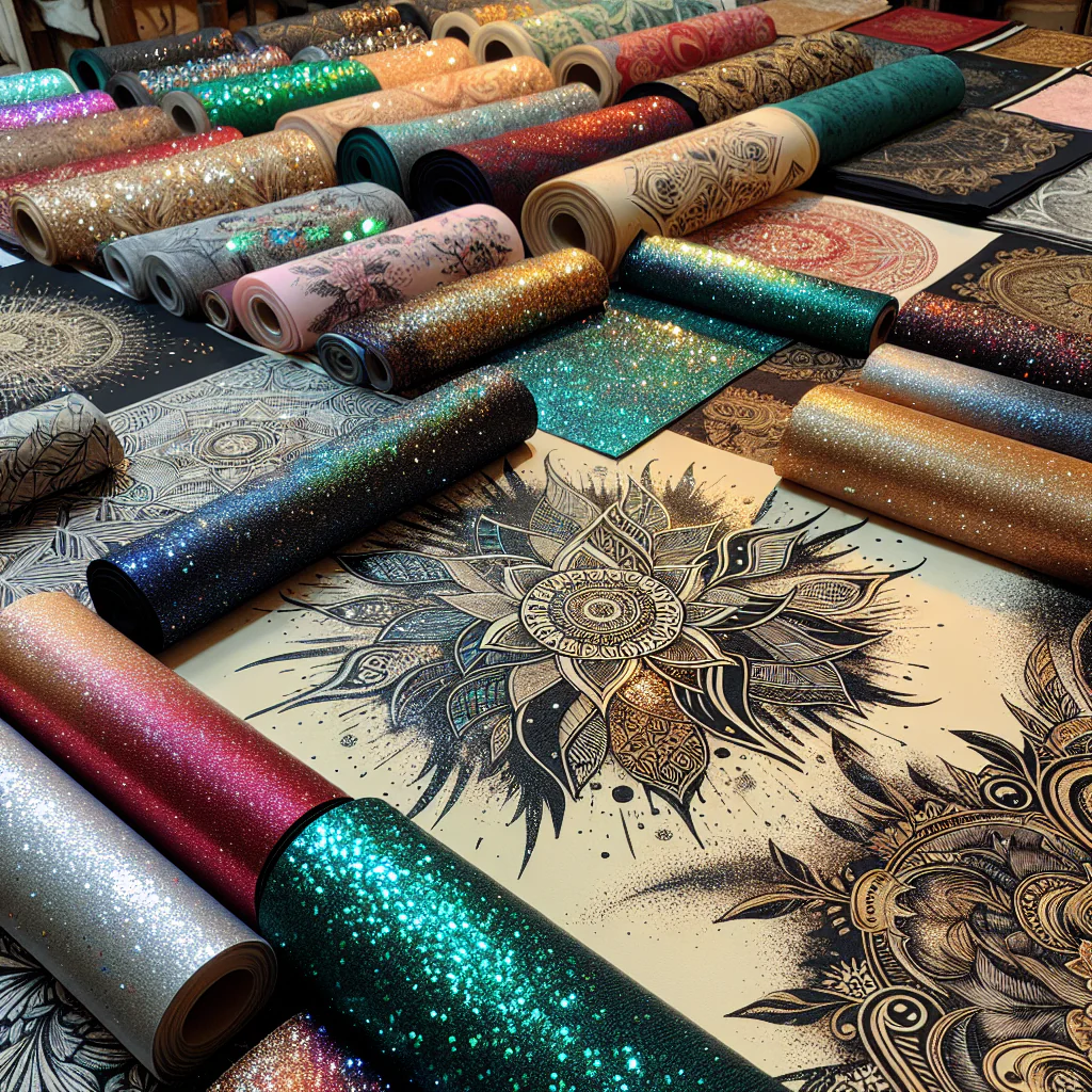 Glitter for Screen Printing: Enhancing Visual Impact on Fabrics and Leather