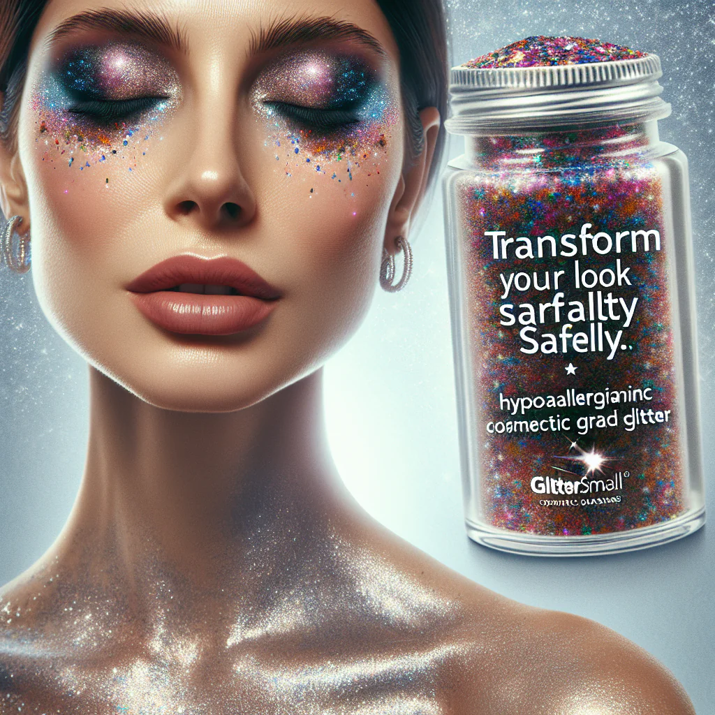 GlitterSmall’s Cosmetic Glitter: Hypoallergenic & Dermatologist-Tested