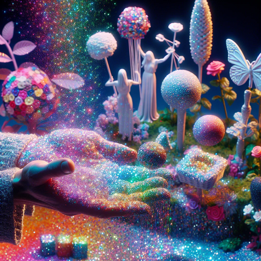 Holographic Glitter Magic: Transform Any Project into a Rainbow