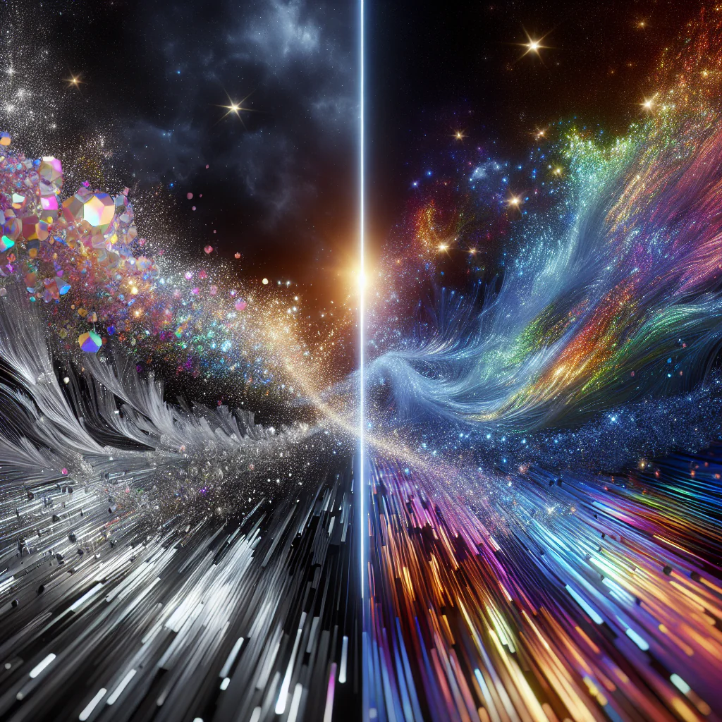 Iridescent Glitter vs. Holographic: Unveiling the Sparkle Showdown