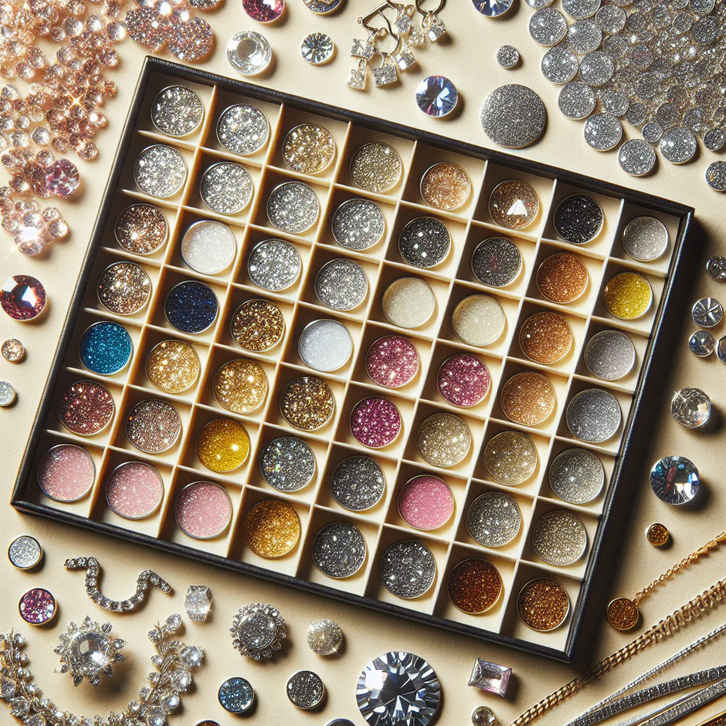 Our Exclusive Range of Round Glitter - Ideal for Jewelry and Accessory Design