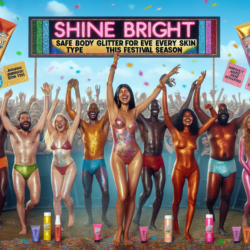 Shine Bright: Safe Body Glitter for Every Skin Type This Festival Season
