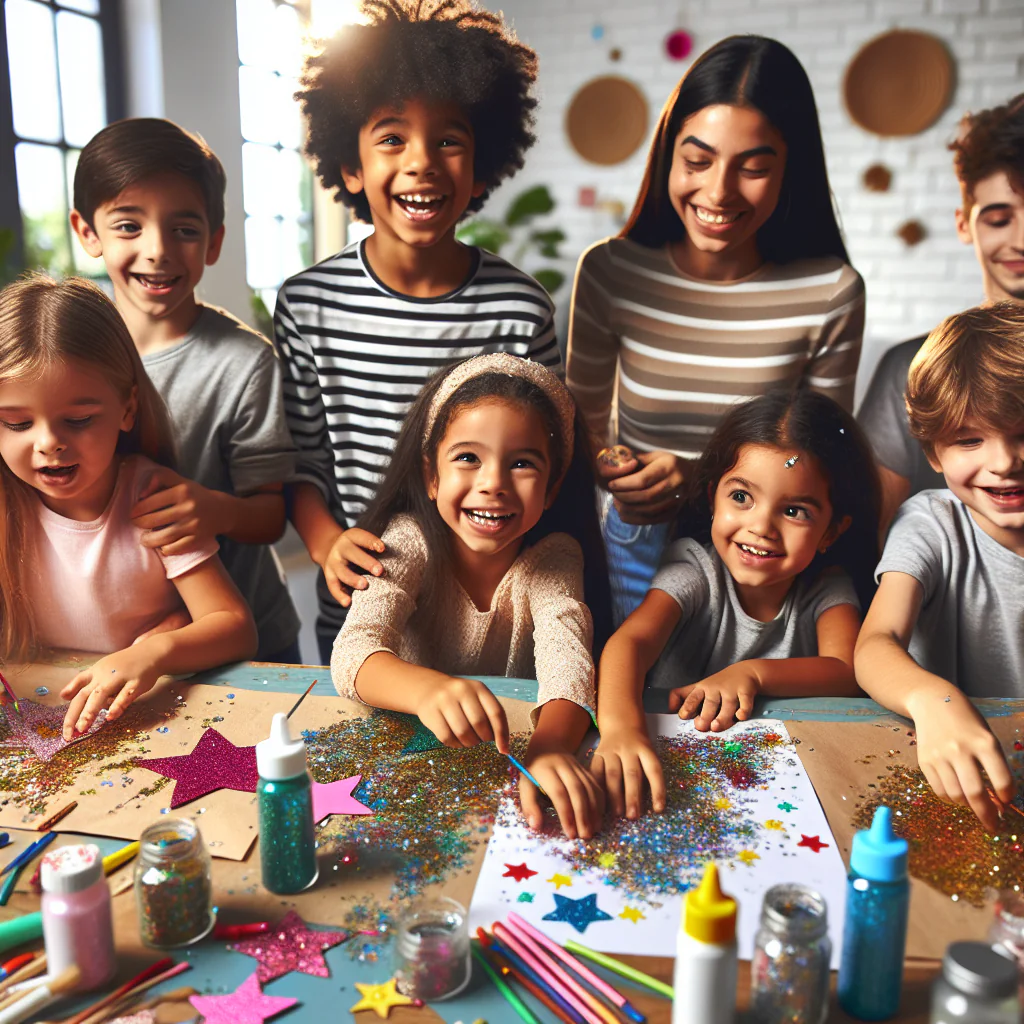 Spark Joy with Kids’ Craft Ideas Using Safe Star Glitter – Parent Approved!
